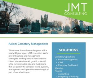 axiom cemetery management brochure